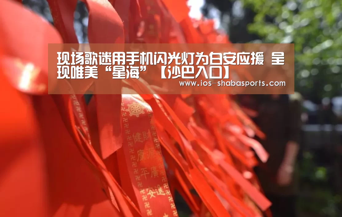 现场歌迷用手机闪光灯为白安应援 呈现唯美“星海”【沙巴入口】(图3) 沙巴体育注册登录